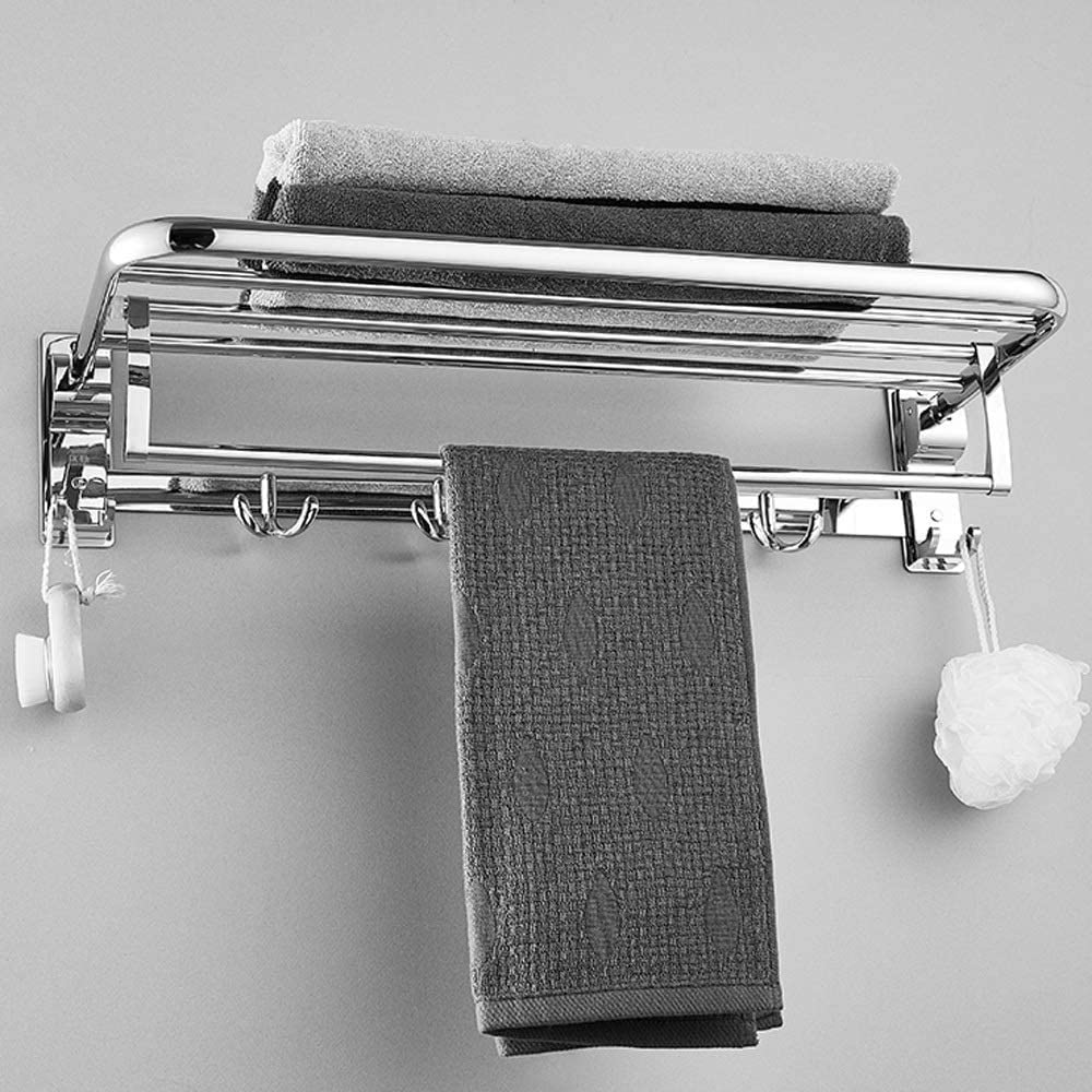 Badetuchhalter Handtuchhalter Handtuchregal Klappbarer Handtuchhalter Aus Edelstahl Bad Wandmontierter Handtuchhalter Toilette Badezimmerregal Hotelschienenregal Aktivitätstyp Handtuchhalter Handtuchs