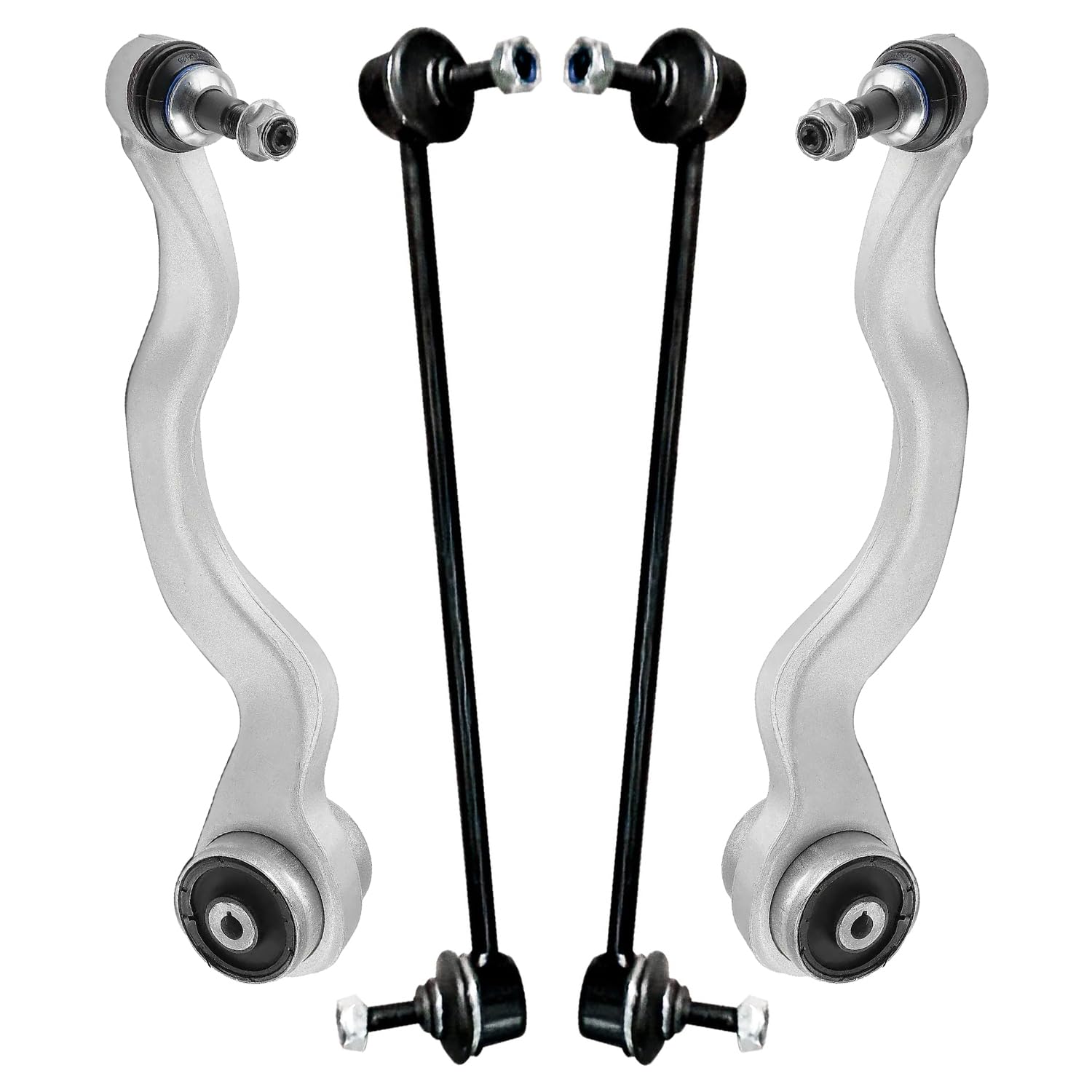 Detroit Axle - AWD Front Control Arms Sway Bars Kit for BMW 228i 230i 320i