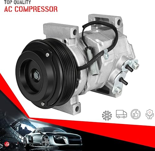 Miniatura 2 de cciyu Compresor de aire acondicionado apto para Cadillac DeVille 4.6L 2000-2005 AC Pump AC Compresor con embrague 2012-2013 para Chevrolet Silverado