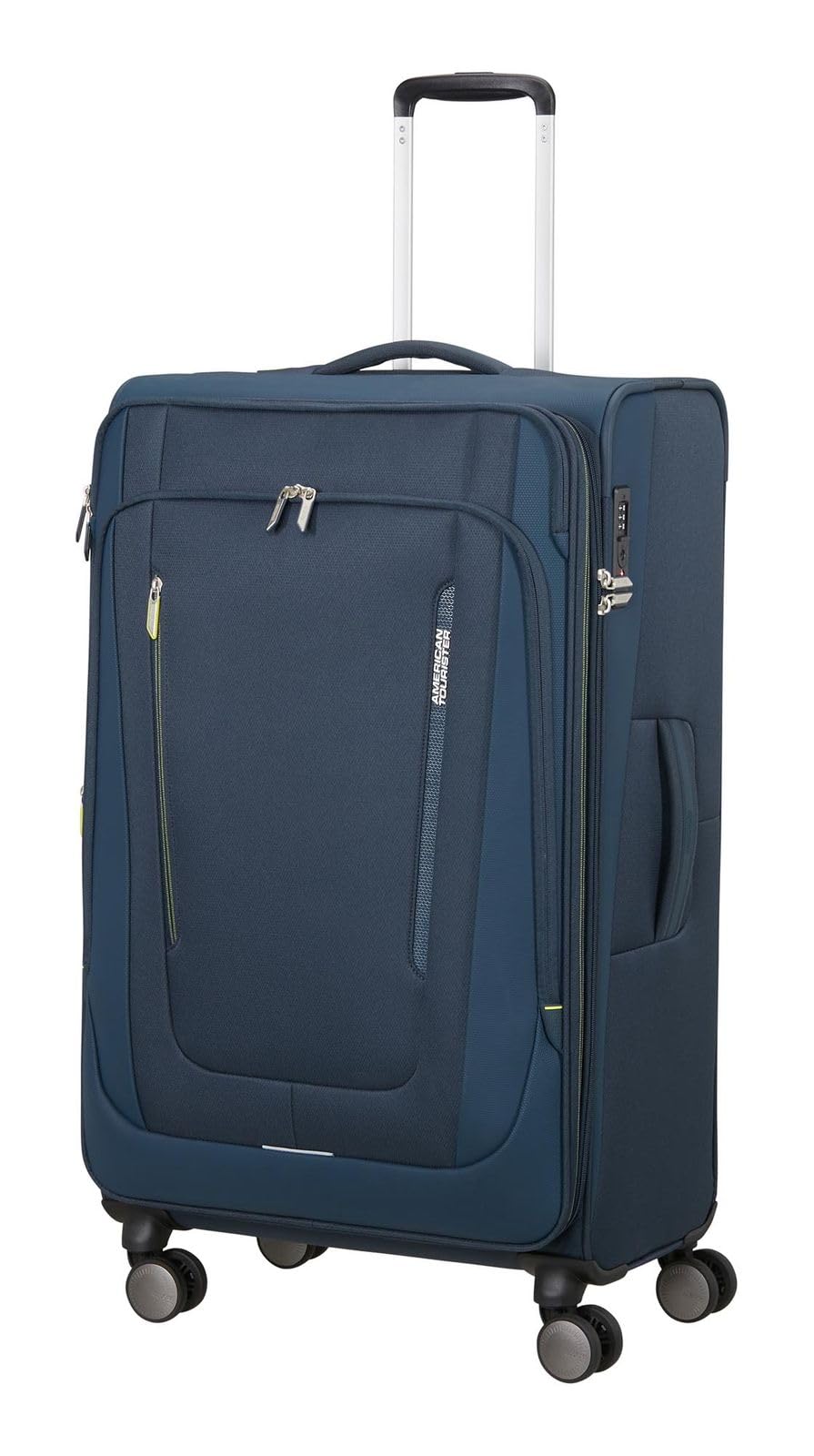 American Tourister Trolley Wanderlite Spinner Exp. TSA Dark Navy Azul Marino 80cm