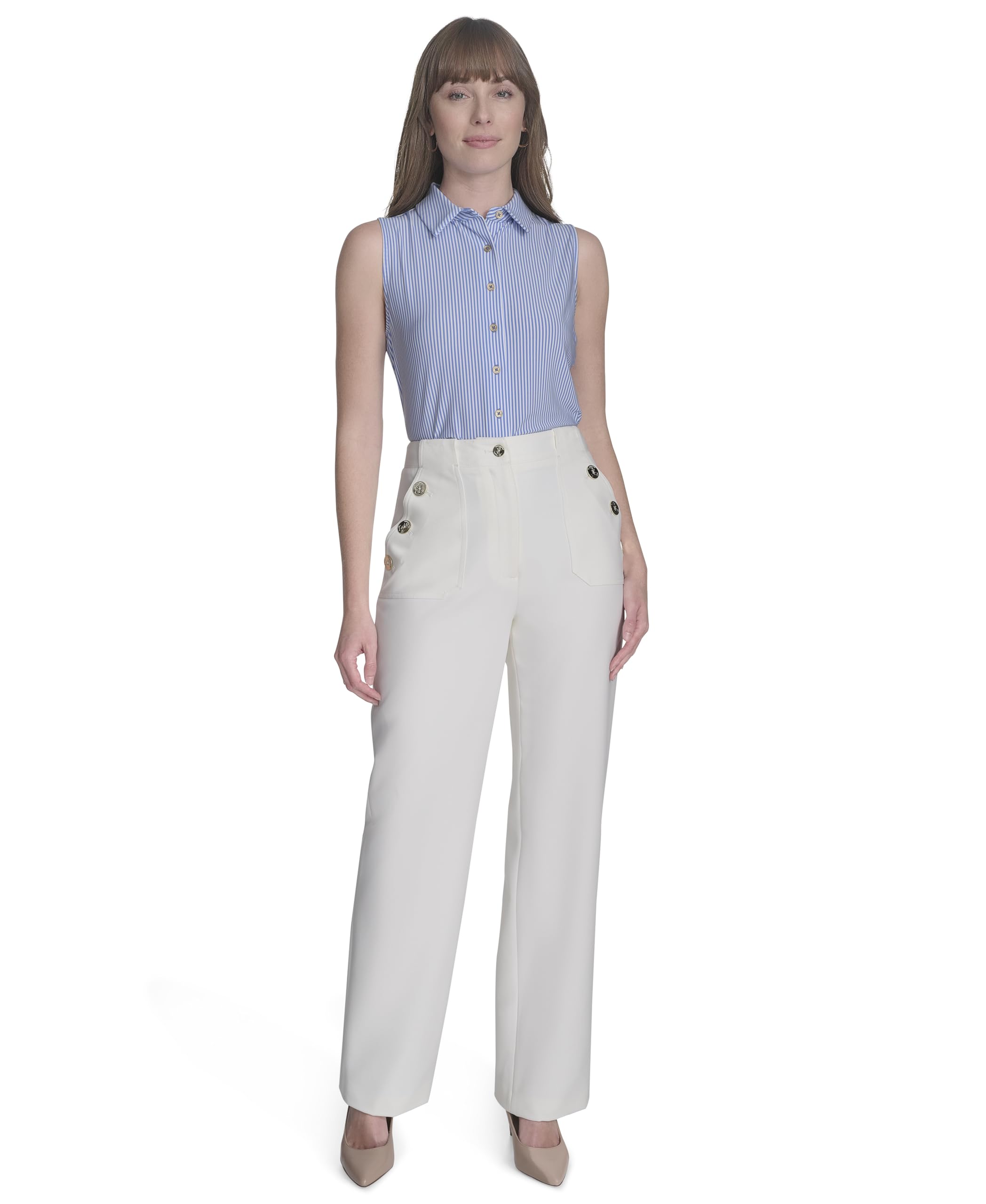 Tommy Hilfiger Damen Sportbekleidung Button Down