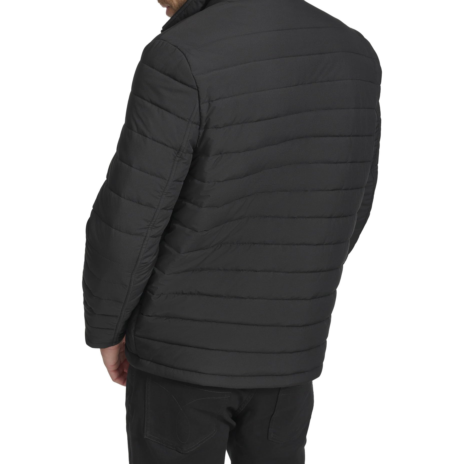 Calvin Klein Herren Everyday Essential Kapuzenjacke, Schwarz, L – Ansicht 4