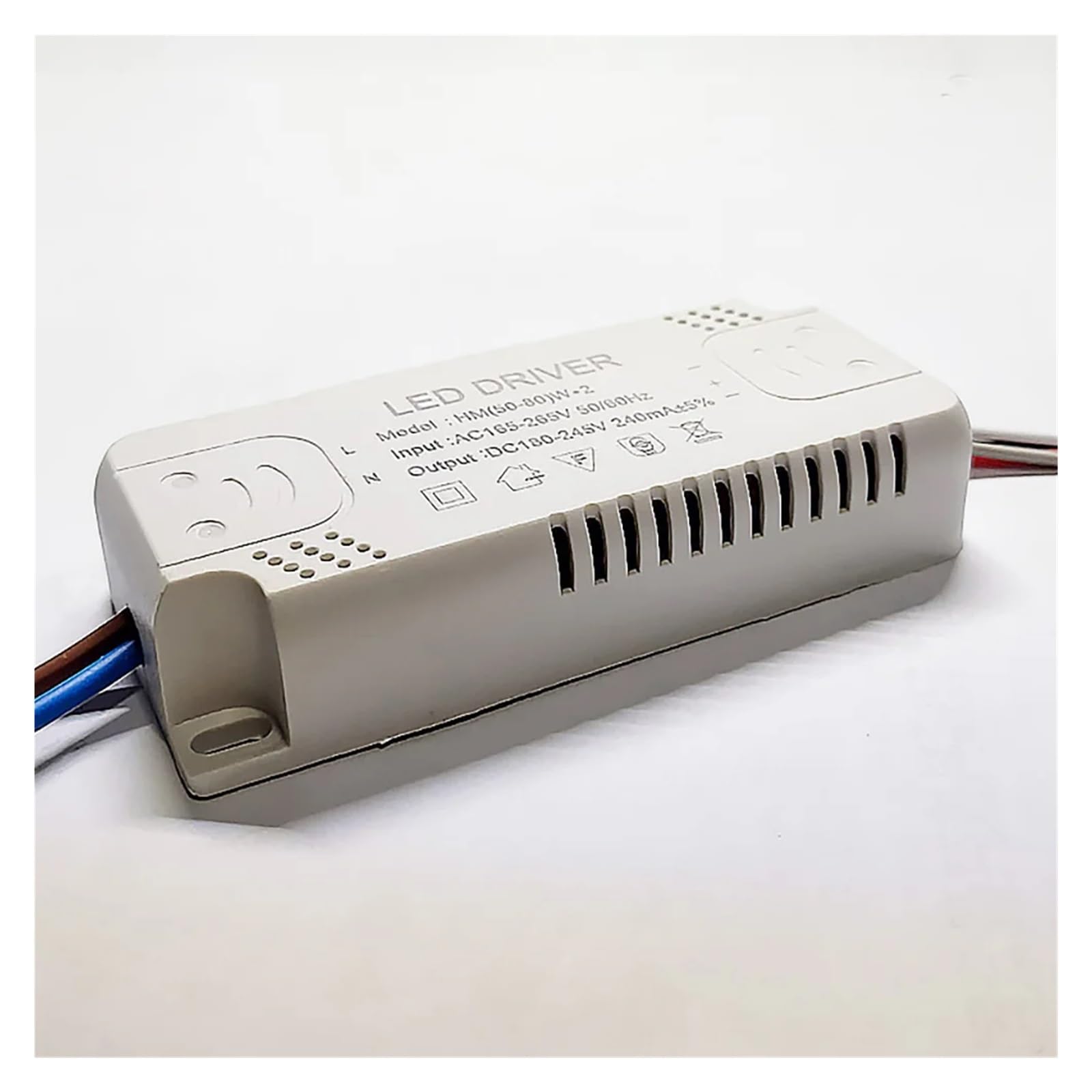 Sterownik zasilania LED, Prezent na Dzień Matki, Sterownik LED o stałym prądzie 240mA 50-80W*2 40-50W*4 50-70W*6 50-72W*8 Moc((50 70) w 6)