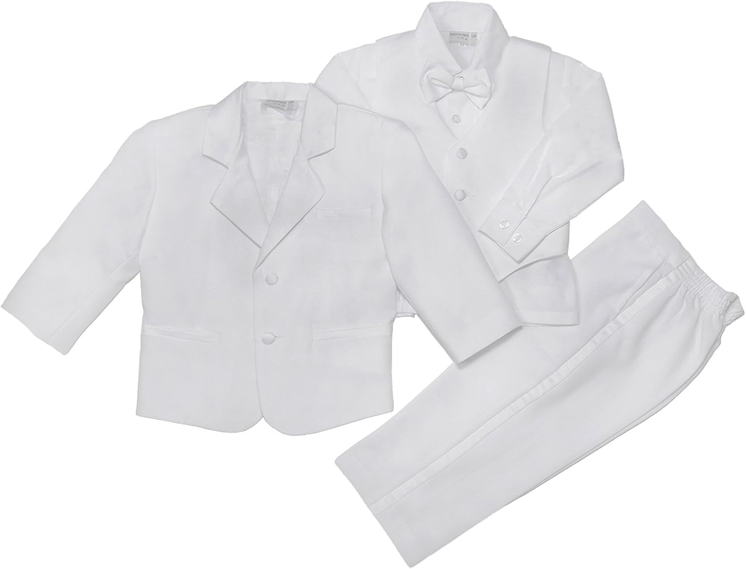 Modern Baby Boy Formal Tuxedo with Vest S-XL