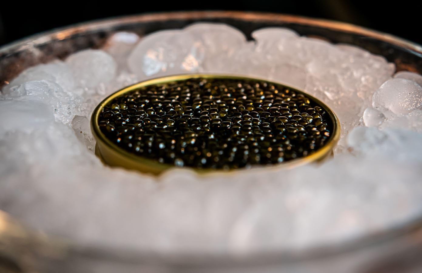 Black Almas Caviar Baeri Esturgeon Sibérien 250g | Caviar d’Exception Notes Noisette et Beurre | Expédié sous chaîne du froid | Gastronomie Luxe Apéritifs et Réceptions