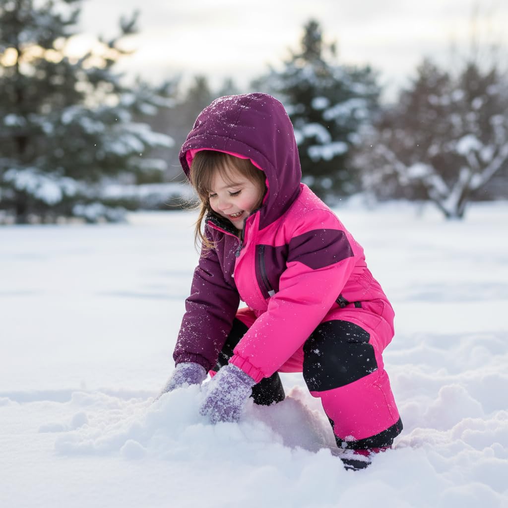 Killtec Kinder Skioverall wasserdicht 10.000 mm Wassersäule - winddicht, atmungsaktiv, warm - Knie, Po und Bein verstärkt