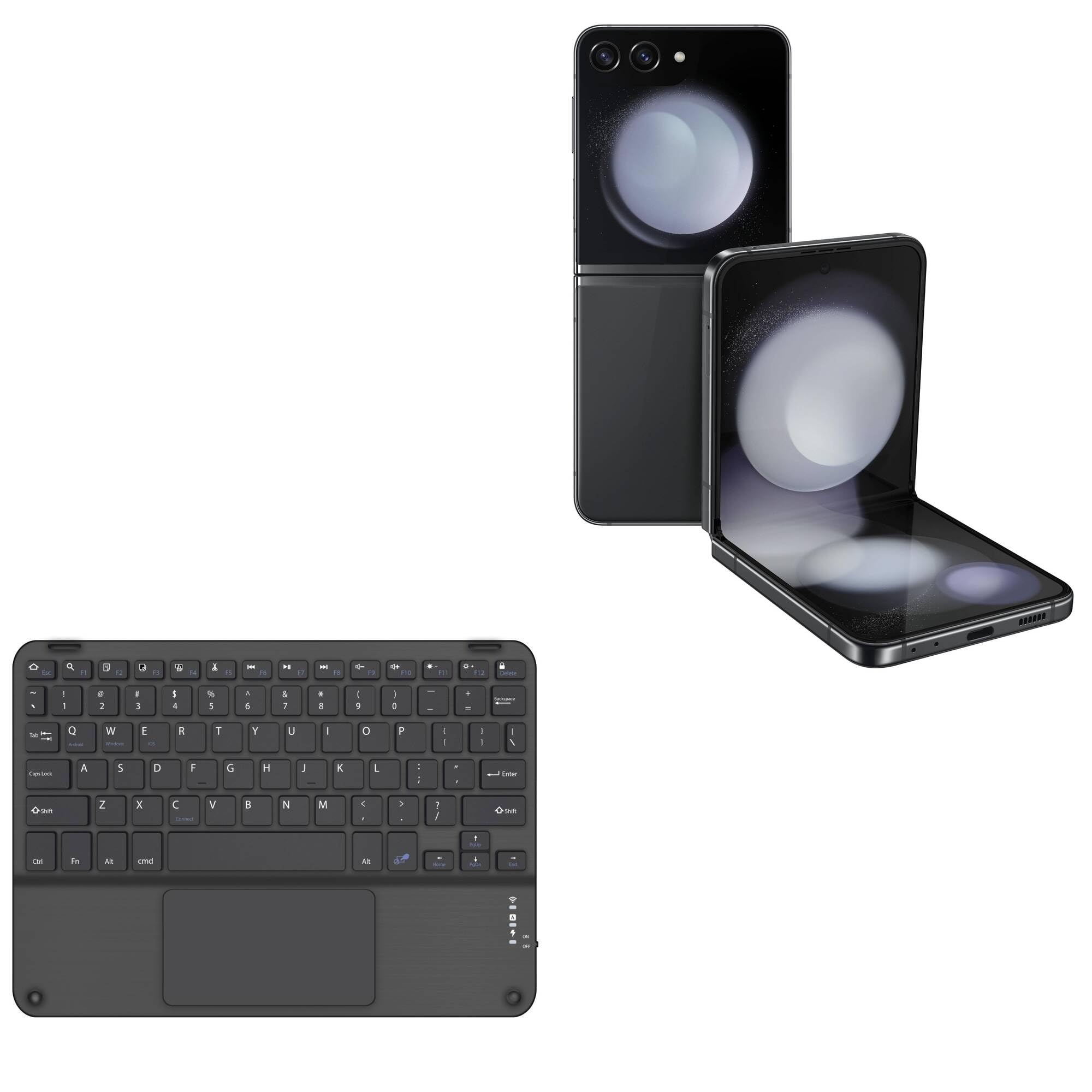 Amazon.com: BoxWave Keyboard Compatible with Samsung Galaxy Z Flip