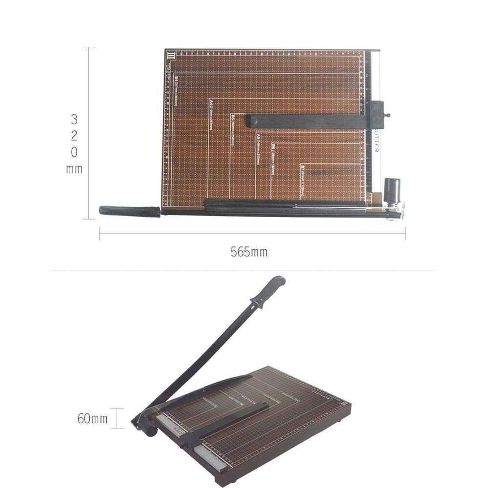 Auto Security Cutter Paper Cutter B4 Heavy Duty Gilotyna Scrapbooking Narzędzie do cięcia papieru Offic