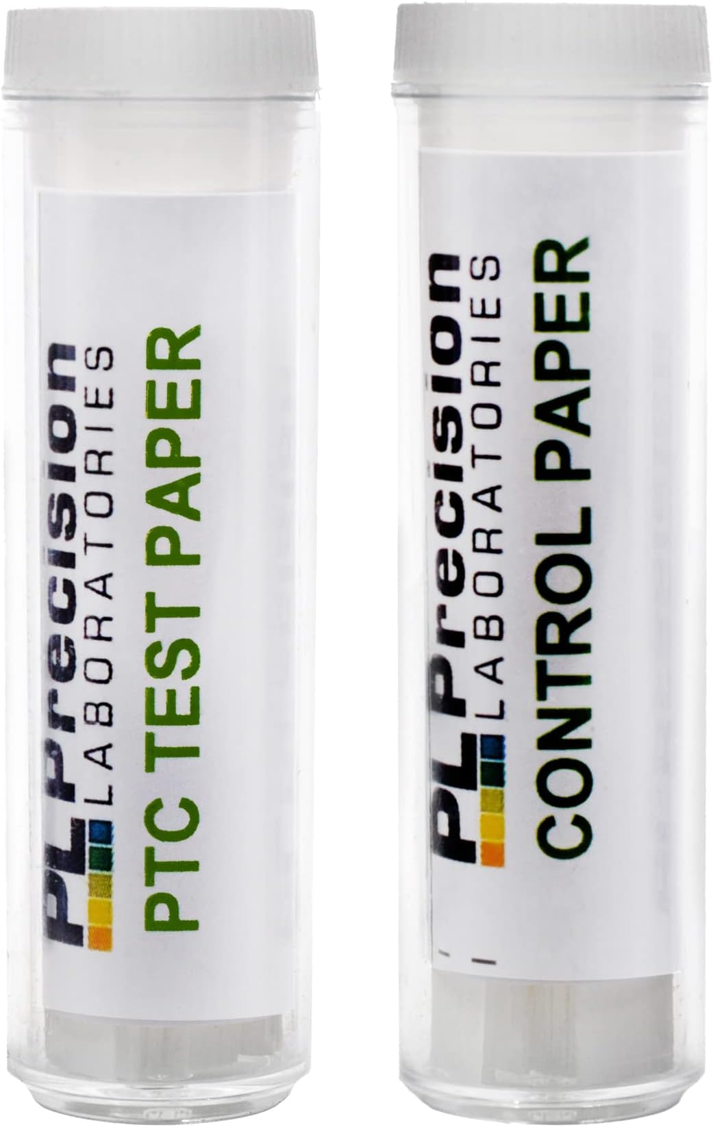 EISCO PTC Test Strips & Control Test Strips Experiment Set, Includes 2 Vials - Test Papers - Genetic Taste Testing