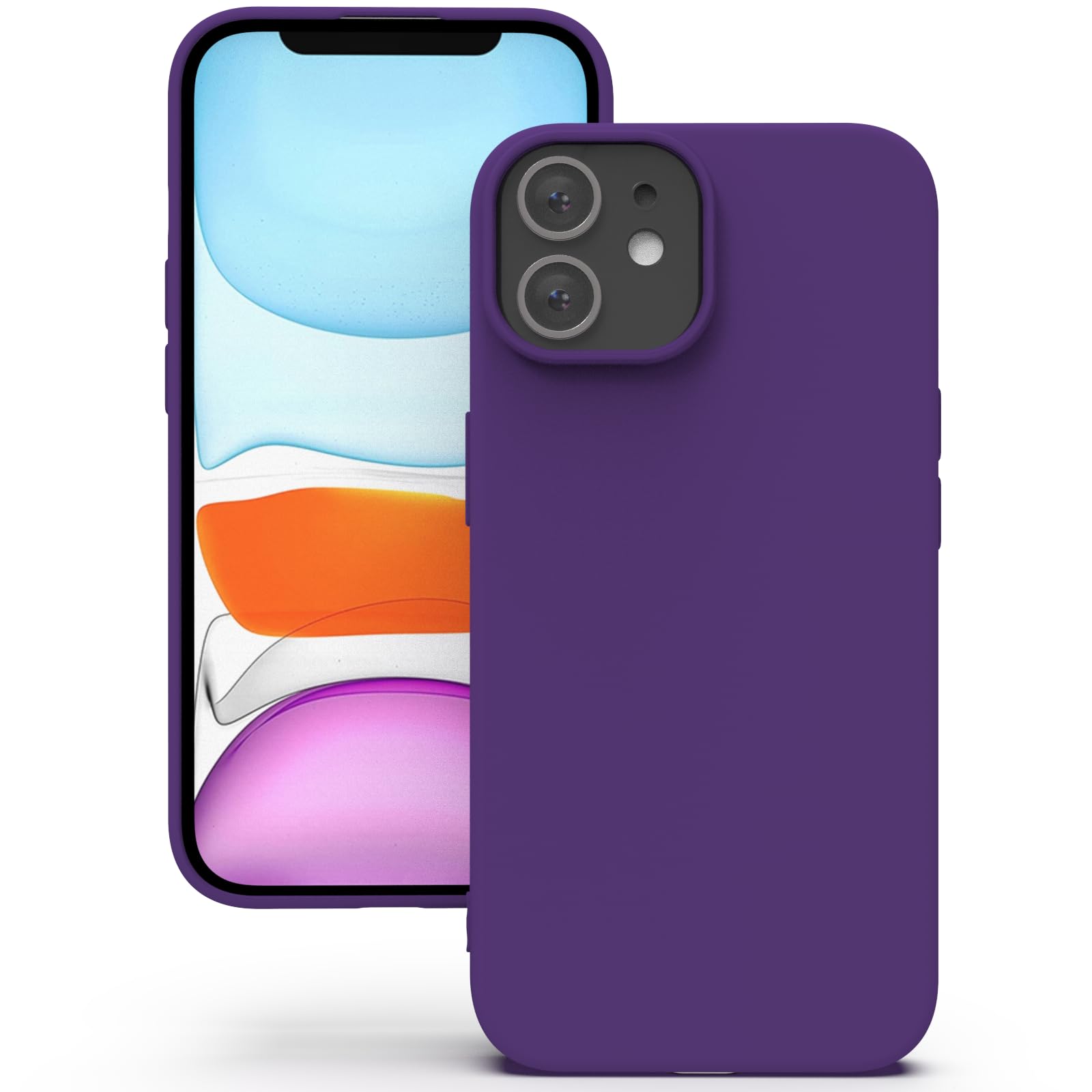 YATWIN Silicone Case for iPhone XR, Soft-Touch, Shockproof, DustProof, Antiskid Full Body Armour Phone Cover for Apple iPhone XR - Dark Green — view 86
