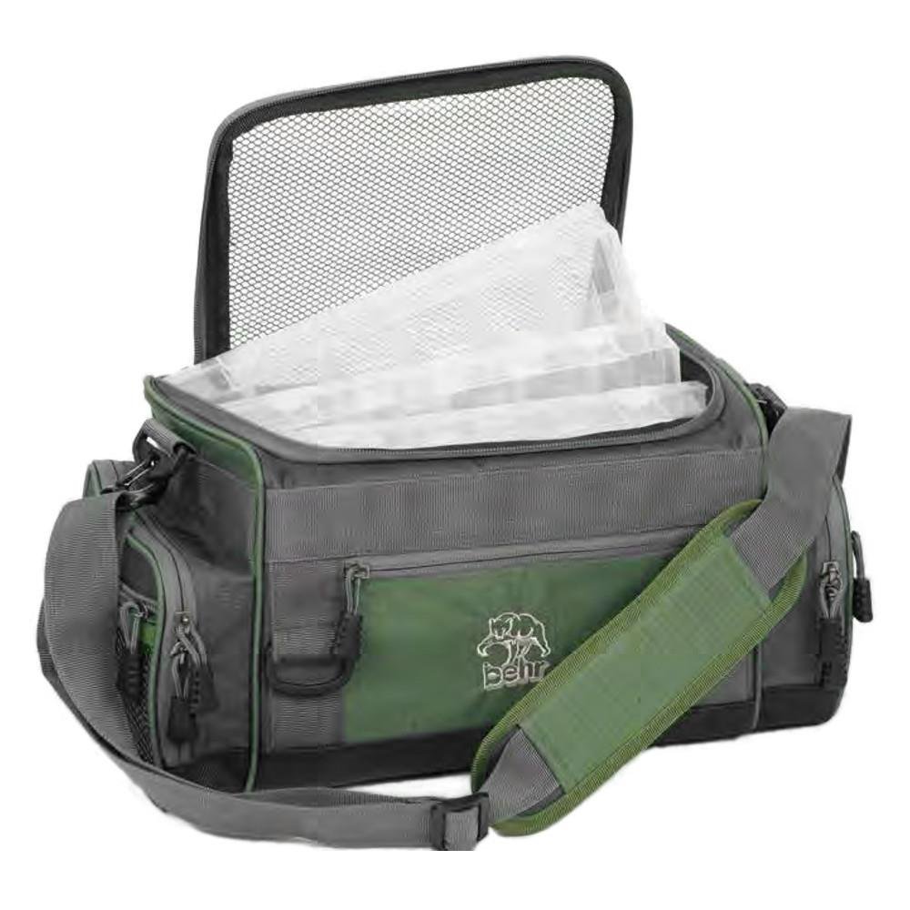 Angeltasche Tackle Bag mit 4 Boxen Tacklebox Angel Tasche Umhängetasche Taschen Schultertasche Anglertasche