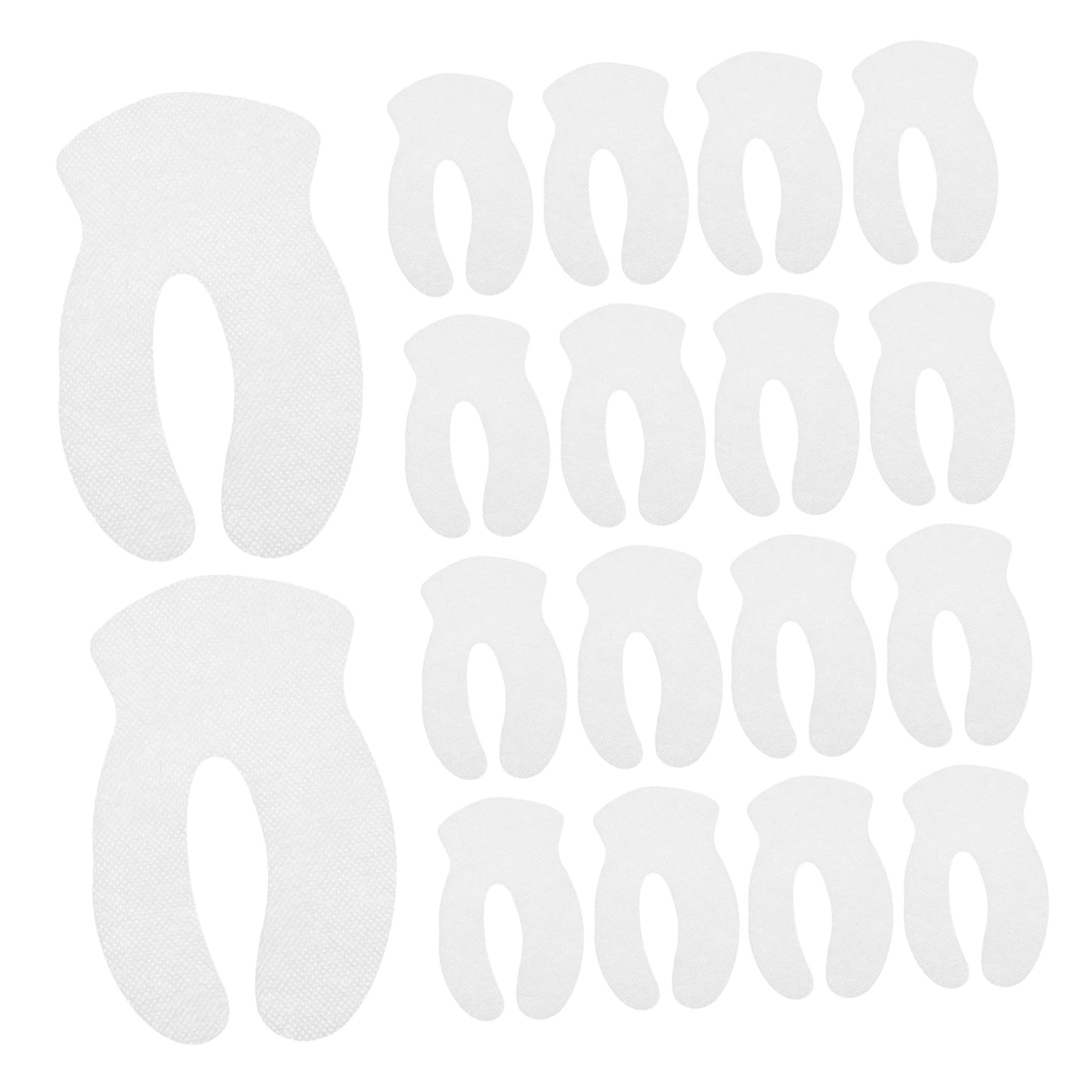 Beavorty Eye Care Patches 200pcs Fabric Eye Covers for Adults Diy Beauty Sheets Nonwoven