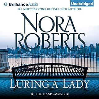Luring a Lady Audiolibro Por Nora Roberts arte de portada