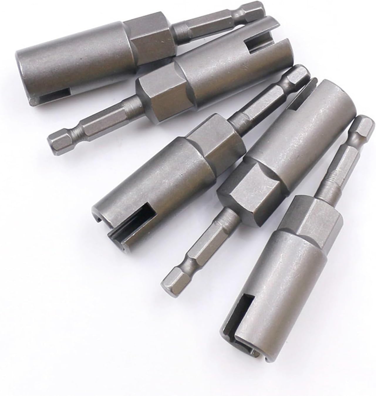 Butterfly Screw Bolt Socket Wrench Wingnut Driver Hex Shank Butterfly Wing Nut Socket Adapter Tool Slotted Screwdriver Sleeve Socket Sockets(Socket Wrench 10mm)