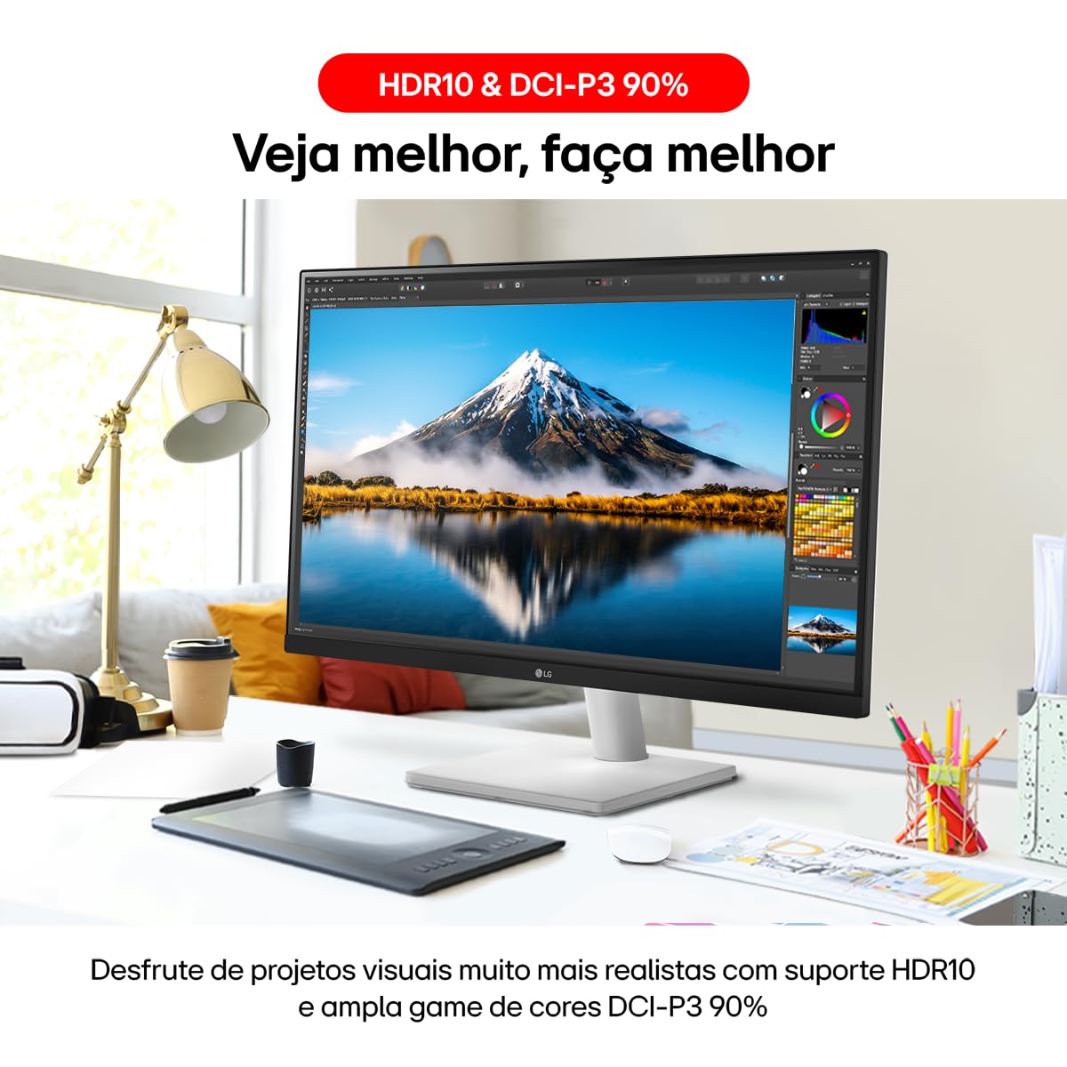 Monitor LG UltraFine™ - Tela IPS UHD 4K 27