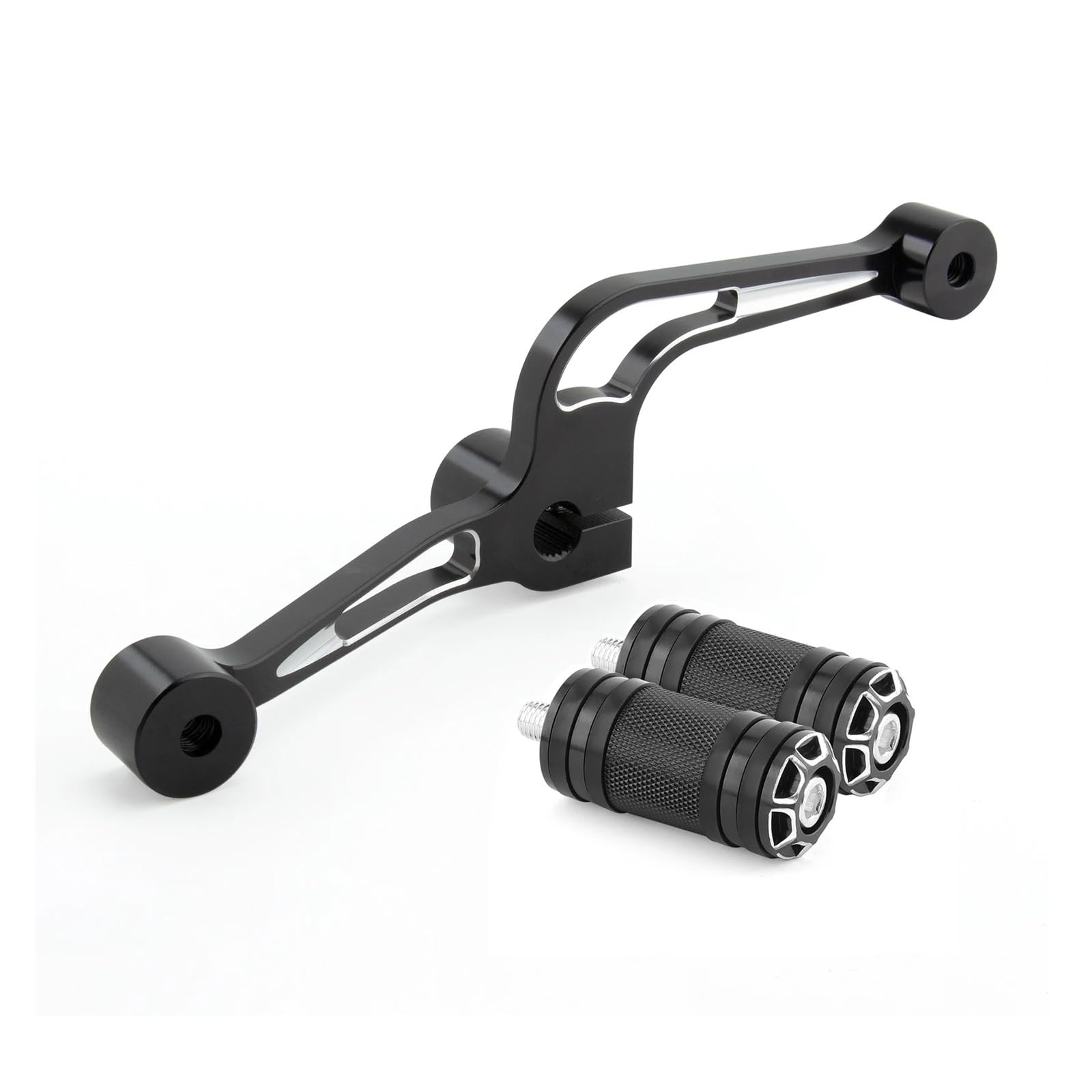 SYC27QP Shift Pedal Lever Motorcycle Motorcycle Heel Toe Shift Lever Shifter Pegs for Sportster XL883 XL1200 Iron 883 Forty-Eight Seventy-Two Shifter Lever