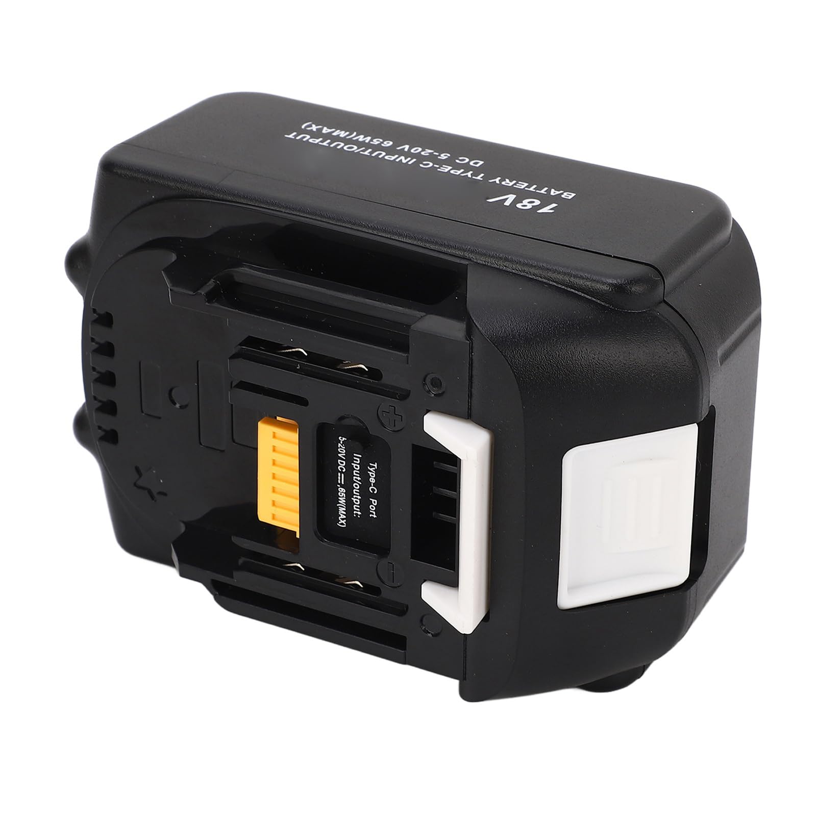 TARSHYRY Batería de Iones de Litio de 18 V con Indicador de Alimentación LED Tipo C para Varios Modelos, Alta Capacidad y Rendimiento Duradero (5.0 Ah)