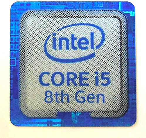 VATH Sticker Compatible with Intel Core i5 8th Gen 18mm x 18mm / 11/16" x 11/16" [967] image 3