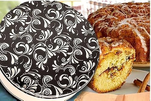 Rocky Mountain Old Fashioned Cinnamon Streusel Coffee Cake in a