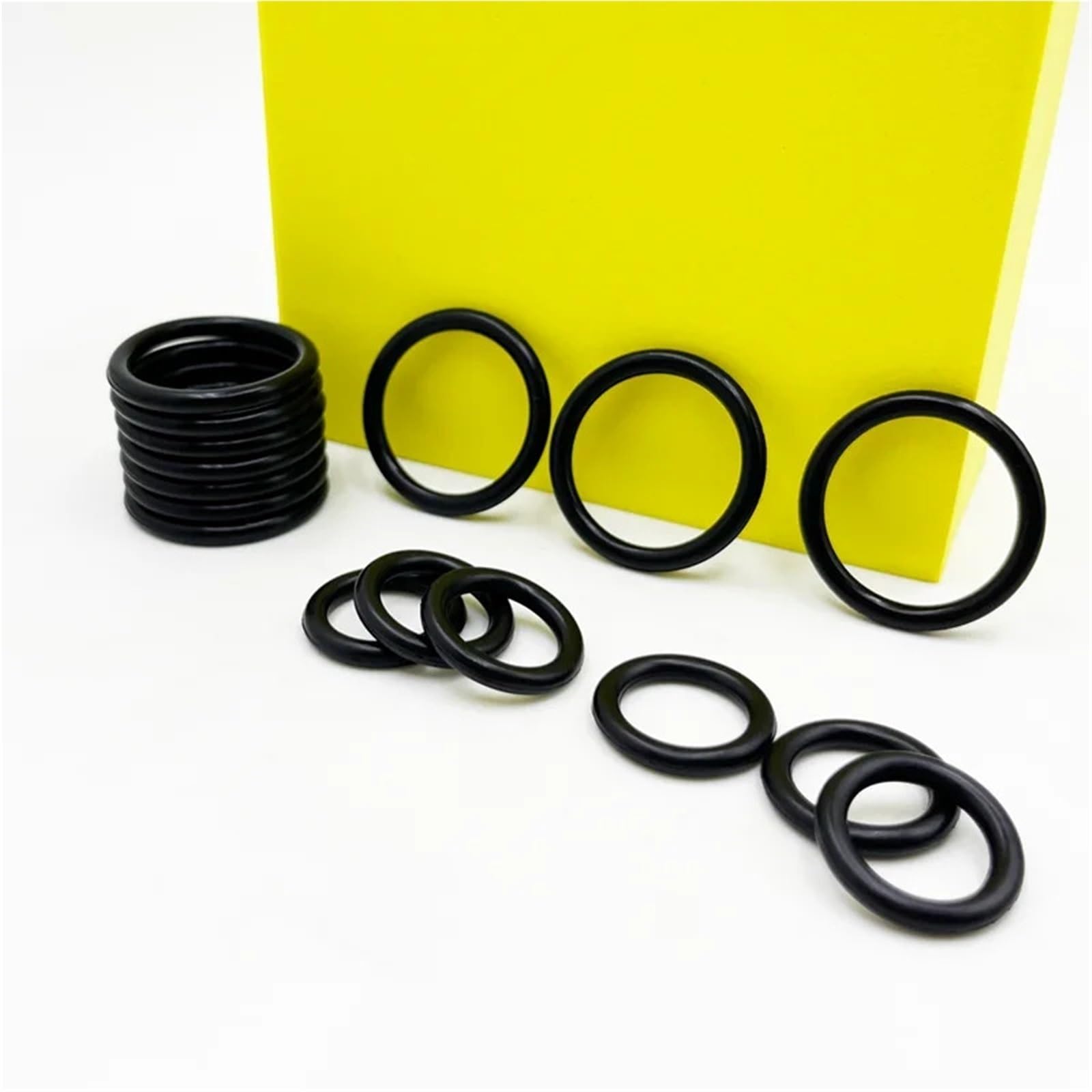 Guarnizione Coppa Olio 3200 O-ring CS1.0-3.1mm Rondella di tenuta NBR Guarnizioni O-ring Resistenti all'olio e alle alte temperature(1280pcs)