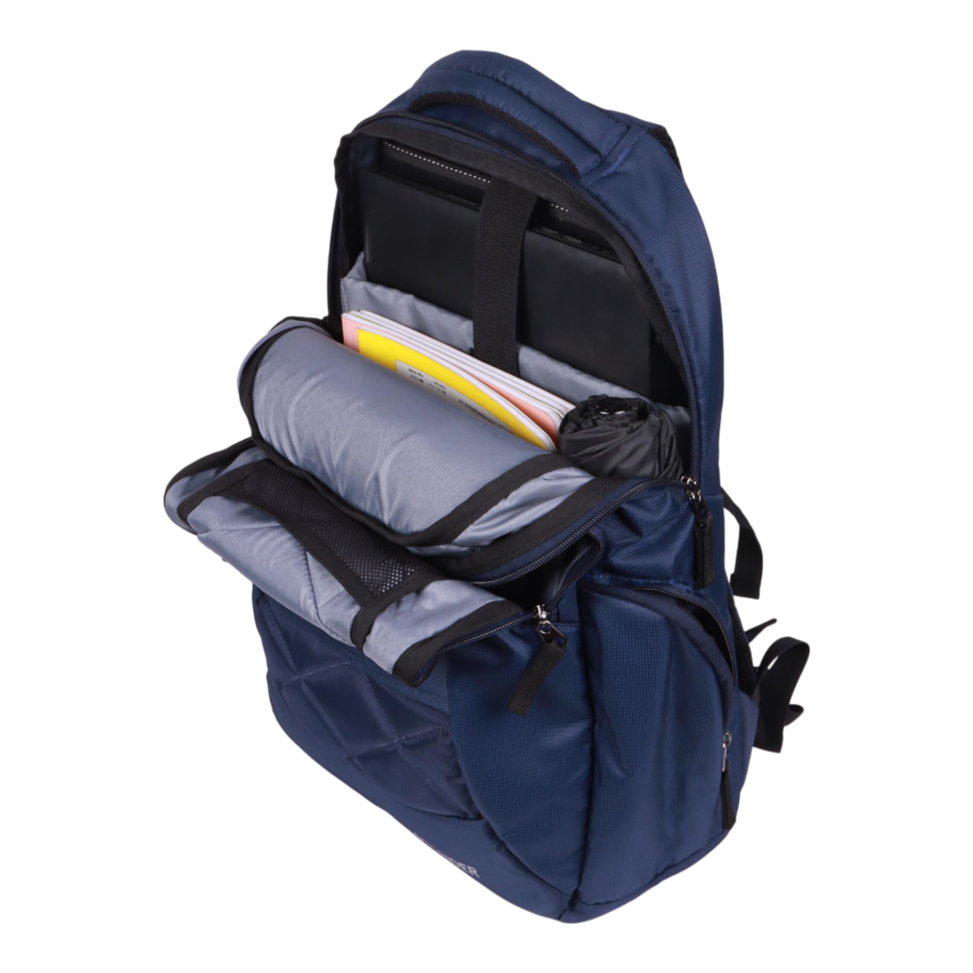 Outrider Jumbo 30 Liters Navy Blue Laptop Office Travel Backpack For Men And Women, Boys And Girls 2