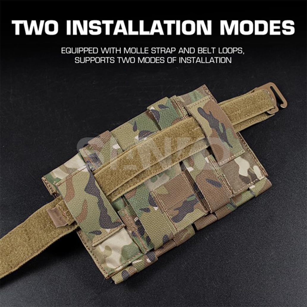 Bolsa táctica militar Molle IFAK para exteriores, airsoft, caza, kit de primeros auxilios de emergencia médica, bolsa EMT, chaleco MOLLE cinturón, accesorio de mochila
