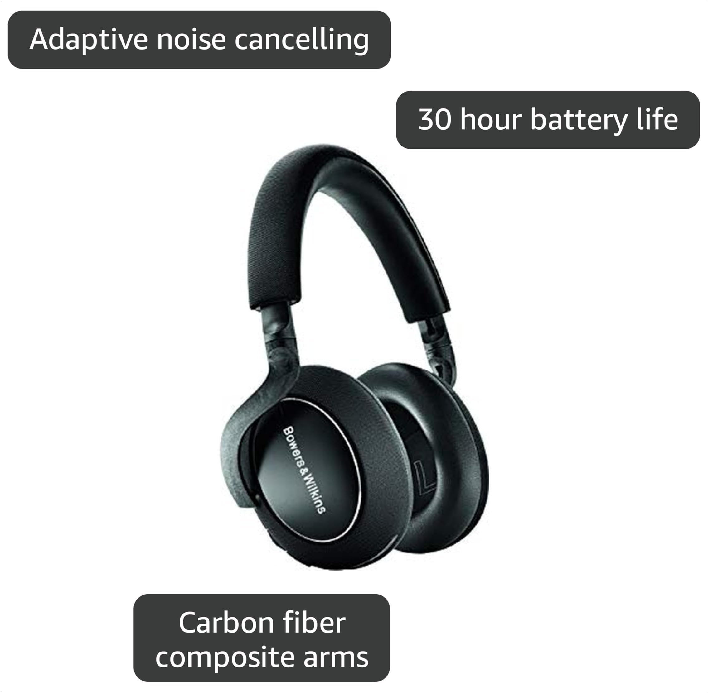 Amazon.com: Bowers & Wilkins Px7 Over Ear Wireless Bluetooth