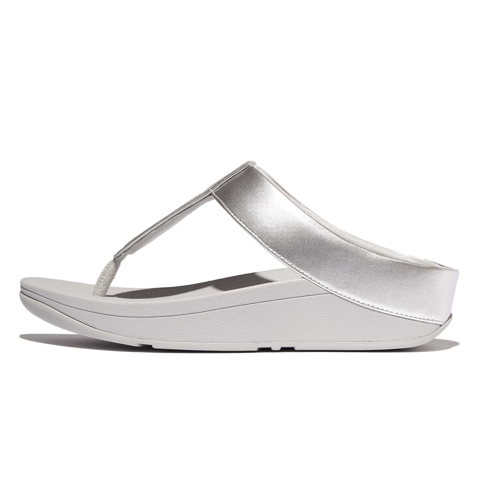 FitFlop Women's FINO Glitterdust Metallic Toe Post Flip Flop Sandal