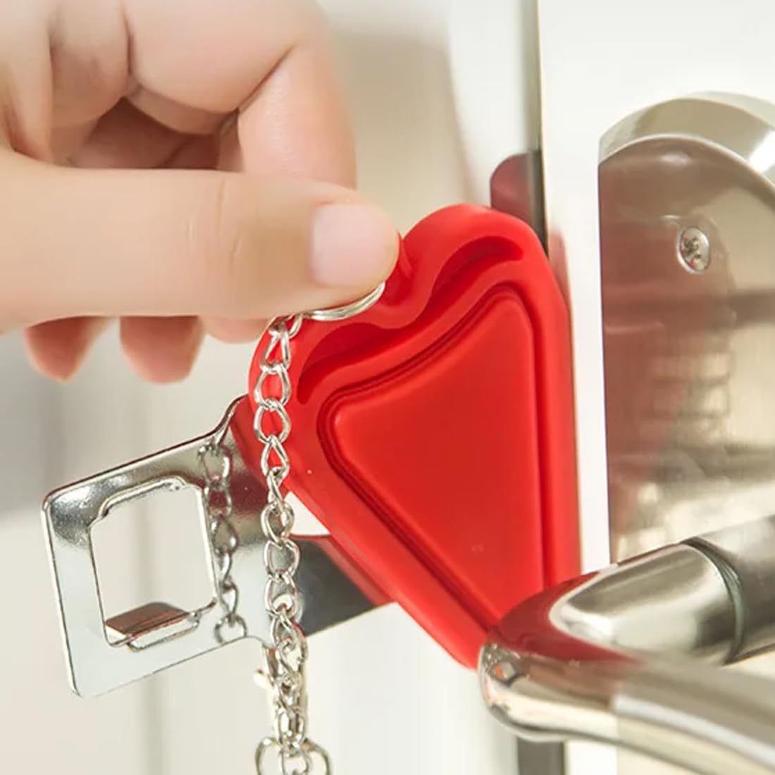 EIHI Serratura Portatile Per Porta Blocco Di Sicurezza Privacy, Serratura Interna Da Viaggio Per Hotel Con Protezione Aggiuntiva