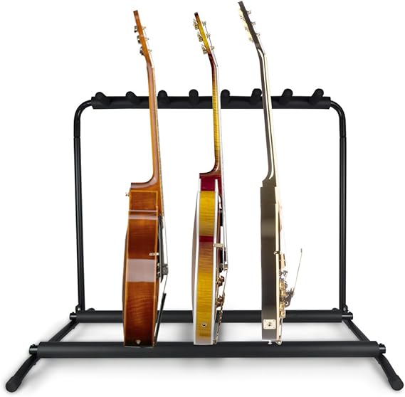 Pyle PGST43 Guitar Stand, MultiInstrument Floor Stand Rack Holder