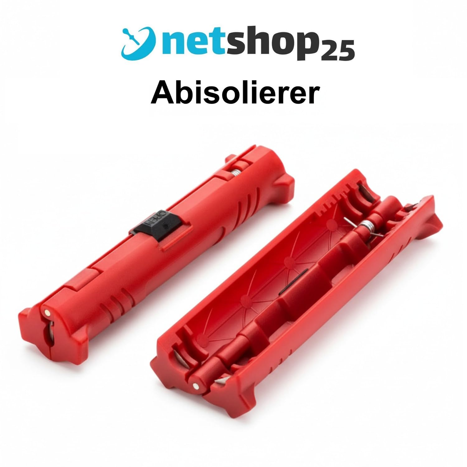 CAT.7 Netzwerkkabel 100m Verlegekabel REINES KUPFER - LAN Kabel S/FTP PiMF LSZH Halogenfrei RoHS Ethernet Cable Datenkabel Installationskabel PoE 10Gbit/s RoHS konform (Orange) + ABISOLIERER