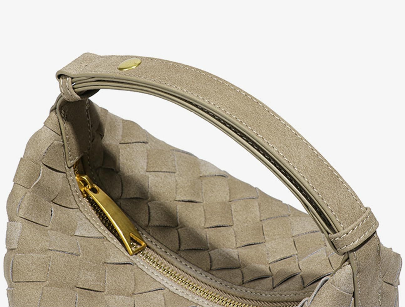 Slouchy Suede Woven Hobo Bags Women Cute Underarm Shoulder Bag Crescent Crossbody Purses Travel Satchels Tote Handbag 2025