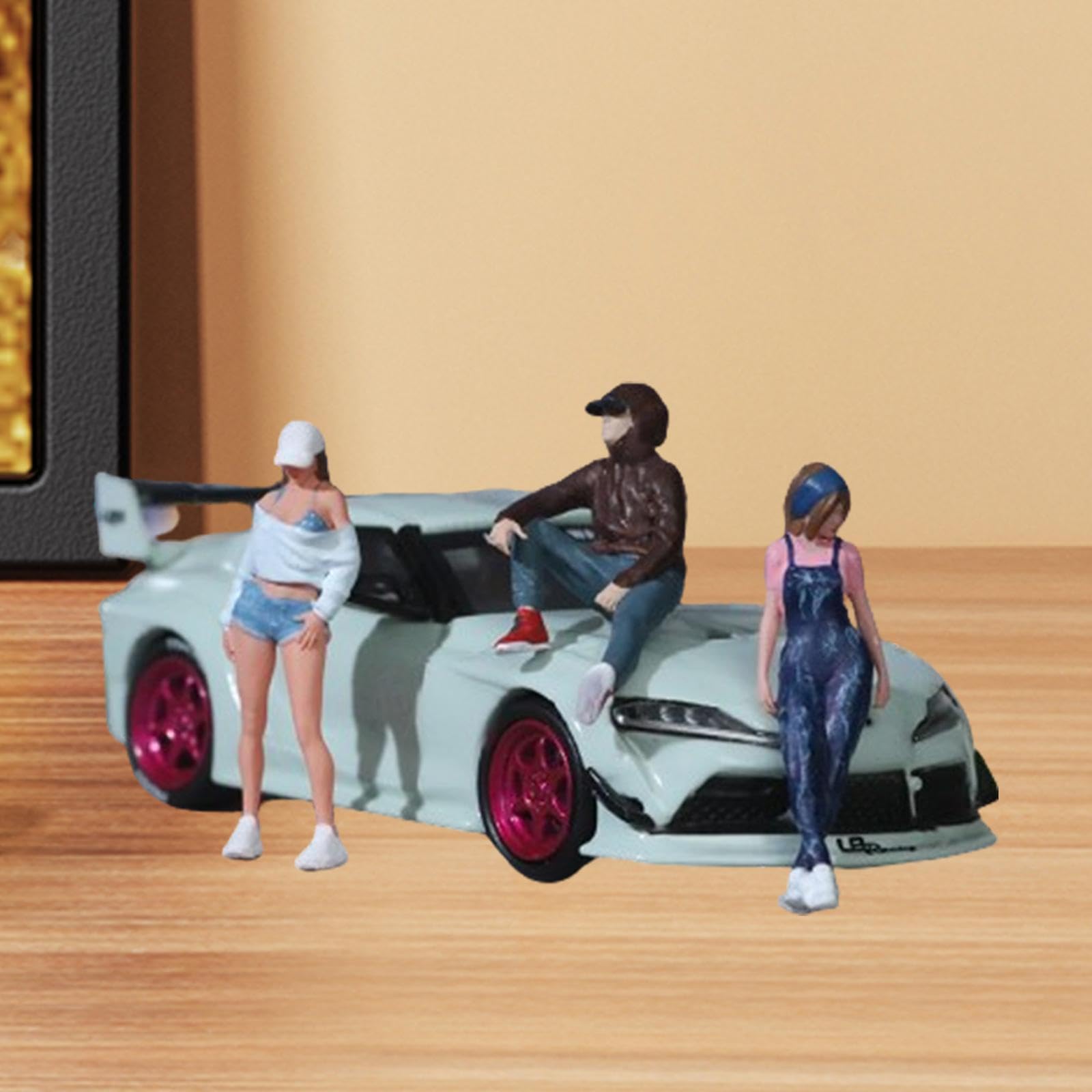 Figure artistiche per diorama, modelli maschili e femminili