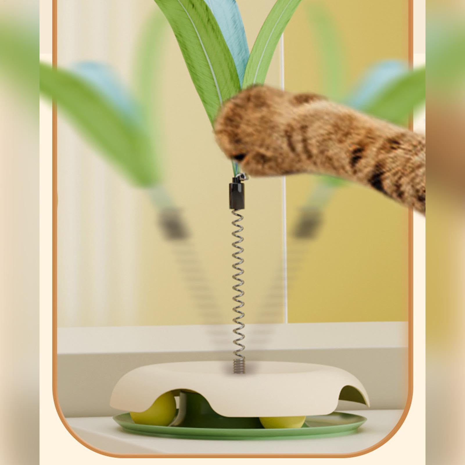 Giocattolo Cibo Gatti Rotante Trasparente Liscio Smontabile | Giocattolo Puzzle Interattivo Gatti Palla Puzzle Dispensatrice Di Cibo Per , Alimentazione Lenta, Stimolazione Mentale