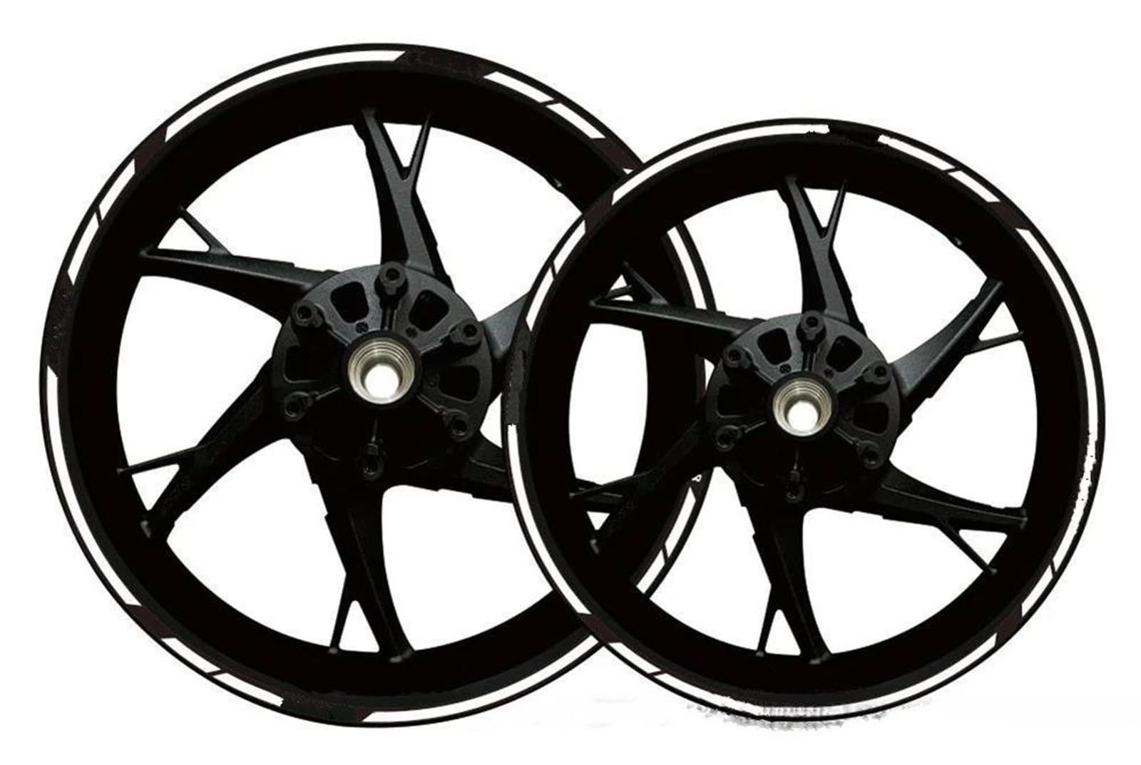Reflective rim stickers complete kit for CFMOTO 800NK / 450NK