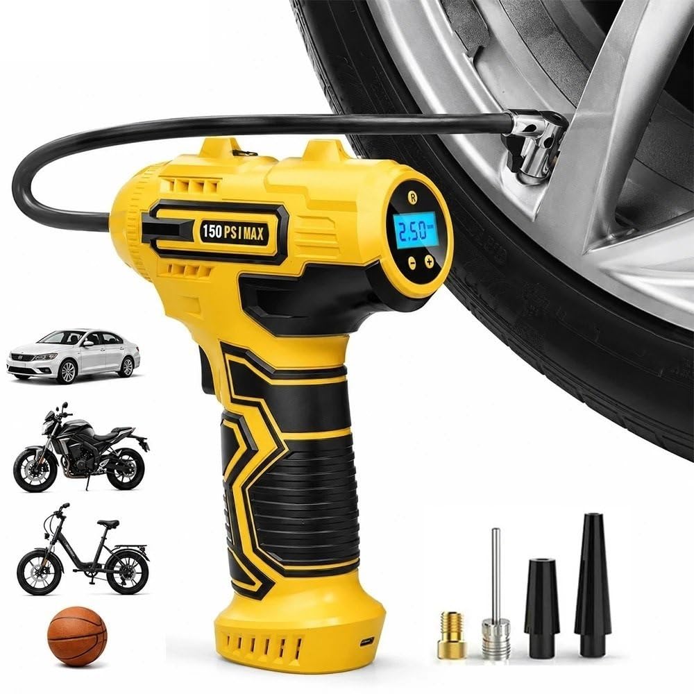 Gonfiatore Per pneumatici portatile Para pompa d'aria Per auto wireless