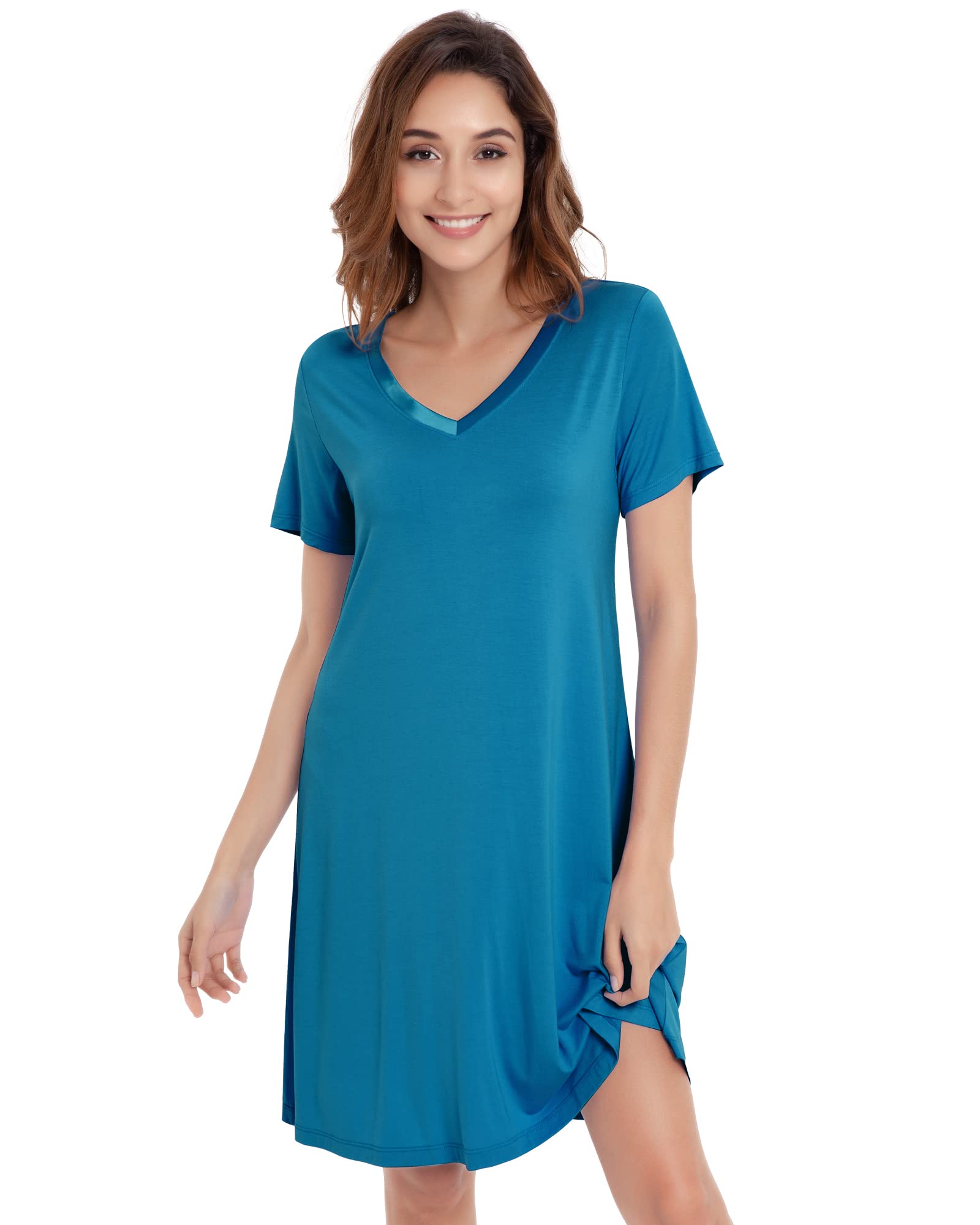 NACHILA Bamboo Viscose Nightshirt