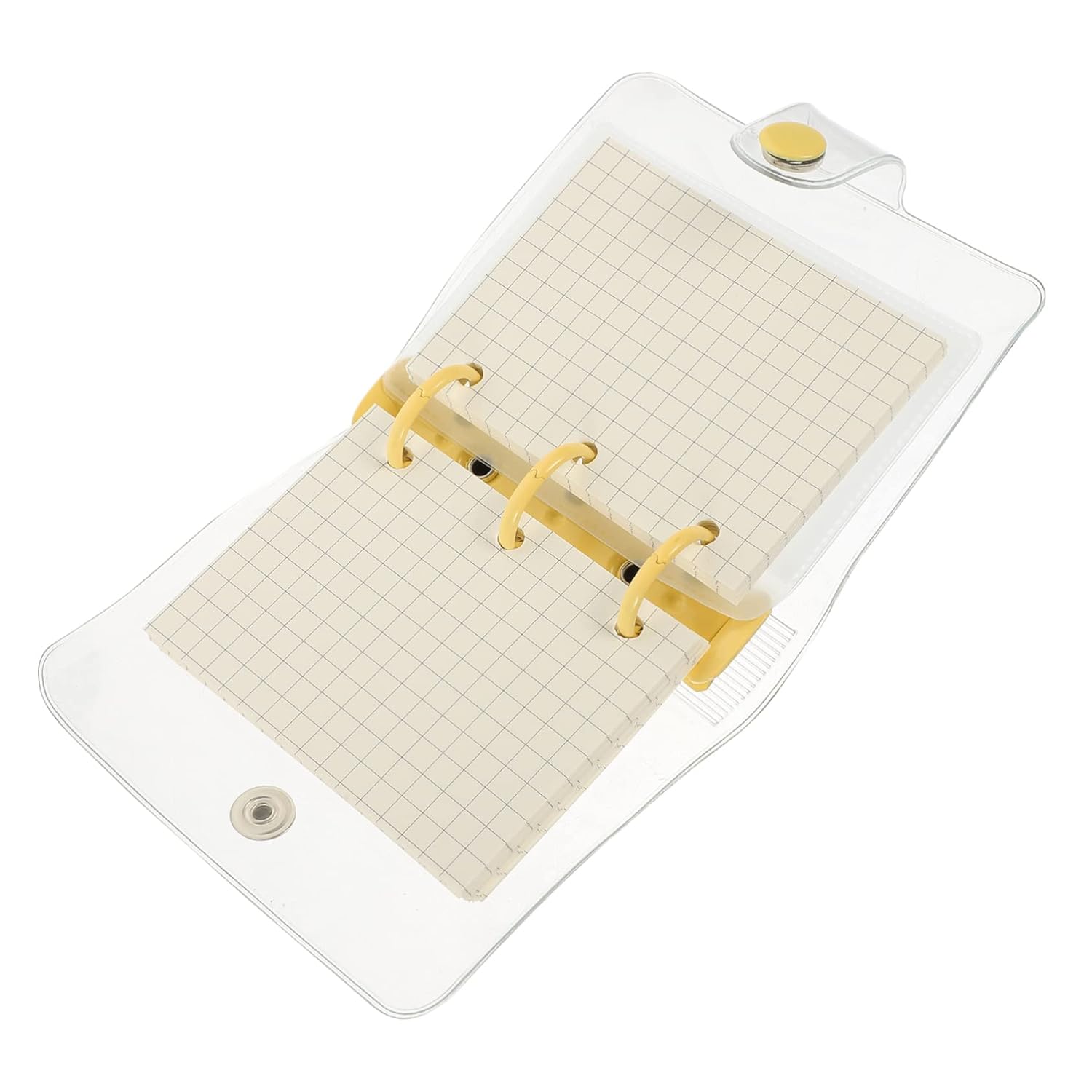 HAPINARY Looseleaf Ledger Mini Loose Leaf Binder Daily Notebook