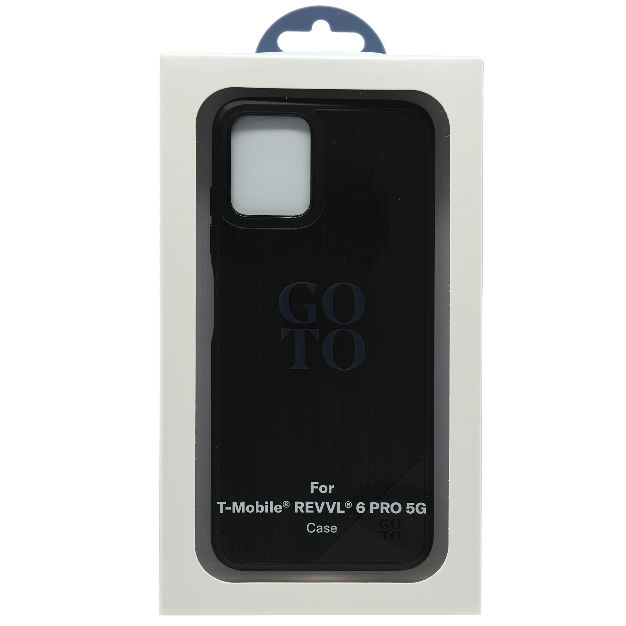 Amazon.com: GoTo Flex Cell Phone Case for T-Mobile REVVL 6X/6 Pro 5G, Black  Case, Featuring Durable Drop Protection and Thin Design : Cell Phones &  Accessories