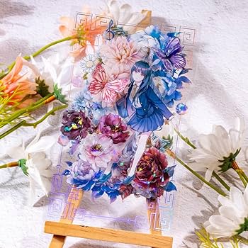 巻売 497★ 海外 マスキングテープ マステ PET 装飾 花 虹光 巻売 497☆ 海外 マスキングテープ マステ PET 装飾 花 虹光