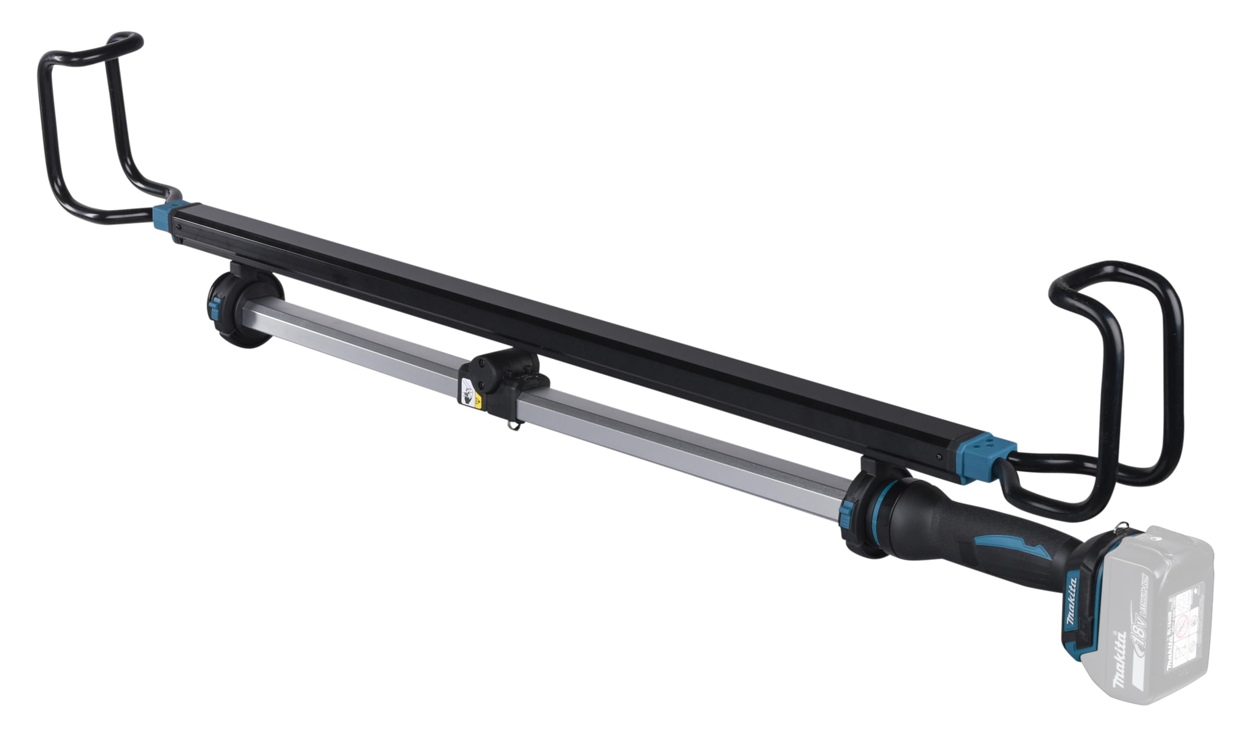 Makita DML818 LED-Akku-Stableuchte 14,4V-18V (ohne Akku & Ladegerät), max. 1700 Lumen, 3 Beleuchtungsmodi, teleskopier- und klappbar