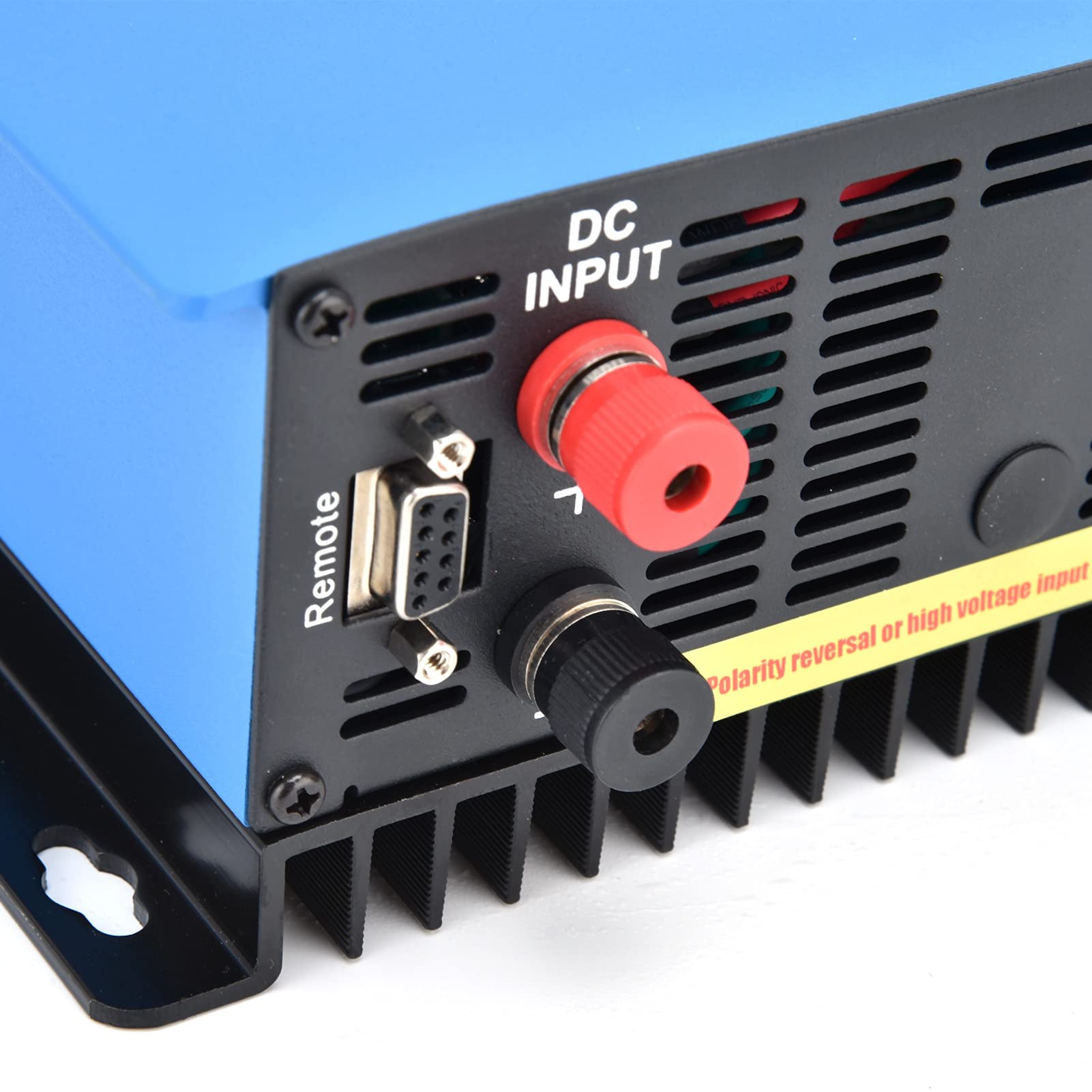 Inverter Solare Grid-Tie 1000W Con Spina UE - Per Pannelli Fotovoltaici 22-65V DC - LCD E Protezioni Integrate