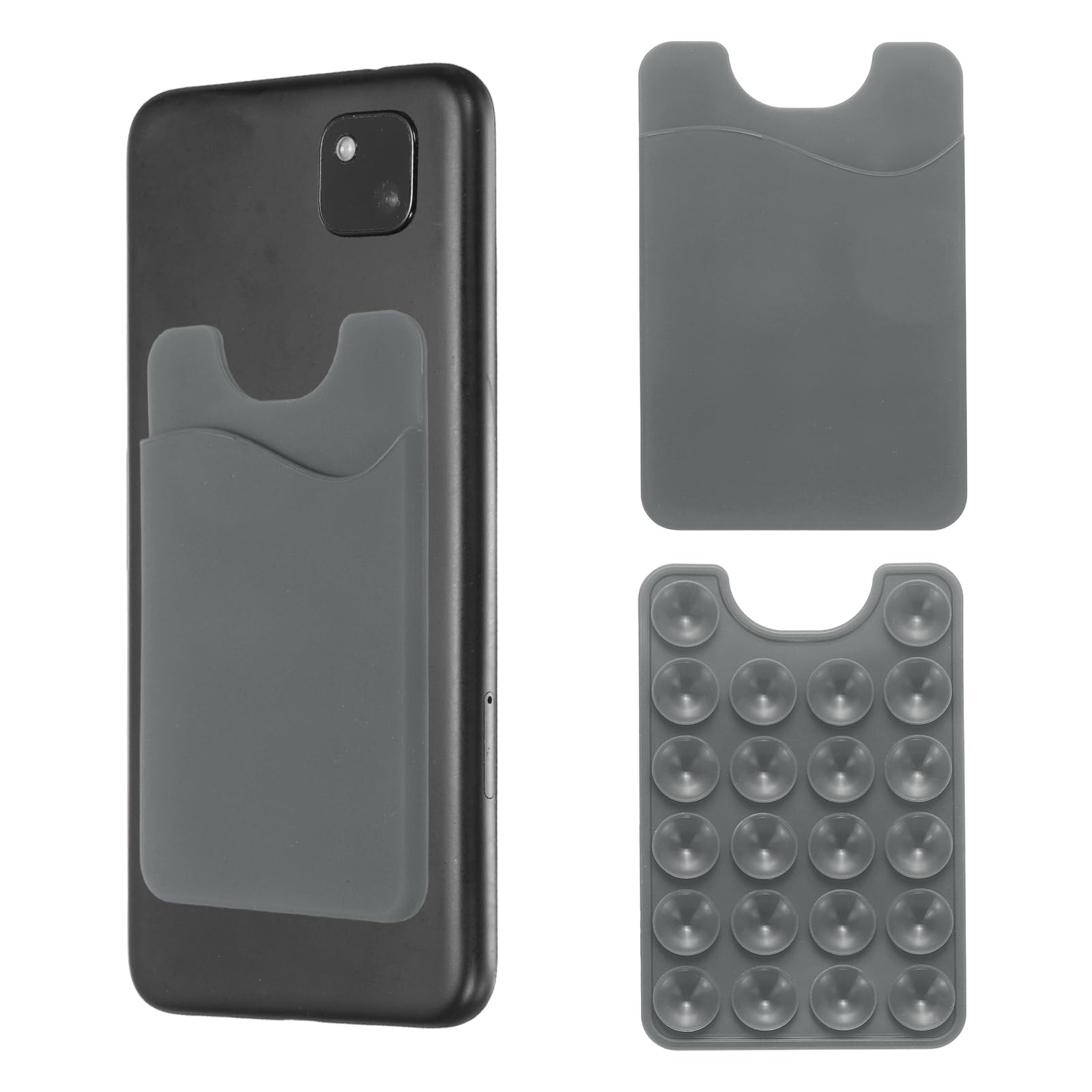 Soporte para tarjetas de teléfono con ventosa uxcell para evitar perder tarjetas 7