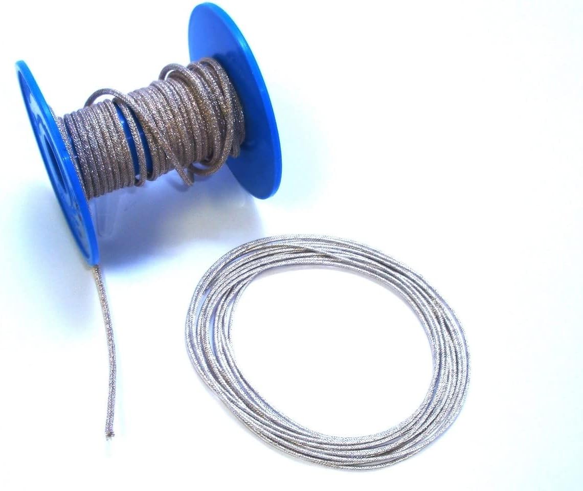 Braided Speaker/Subwoofer Tinsel Lead Wire (1000 watts, .044" Dia, 10 Feet)