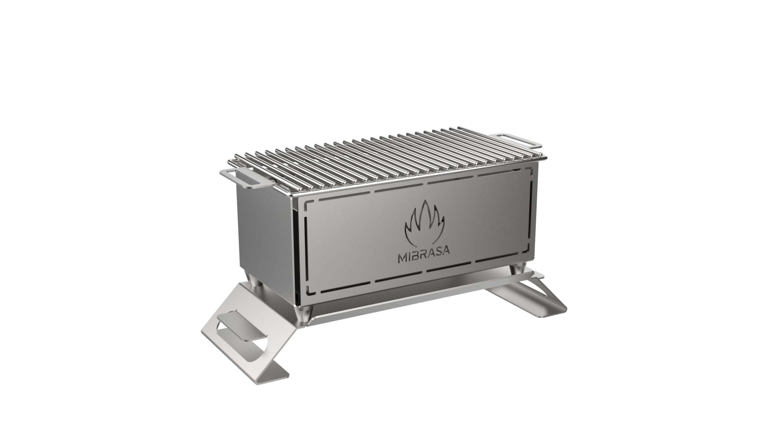 Hibachi MH 300 - Barbacoa portátil de mesa. Totalmente Fabricada en Acero Inoxidable 304. ¡La imaginación y Creatividad del Chef con el Hibachi no tiene límites!