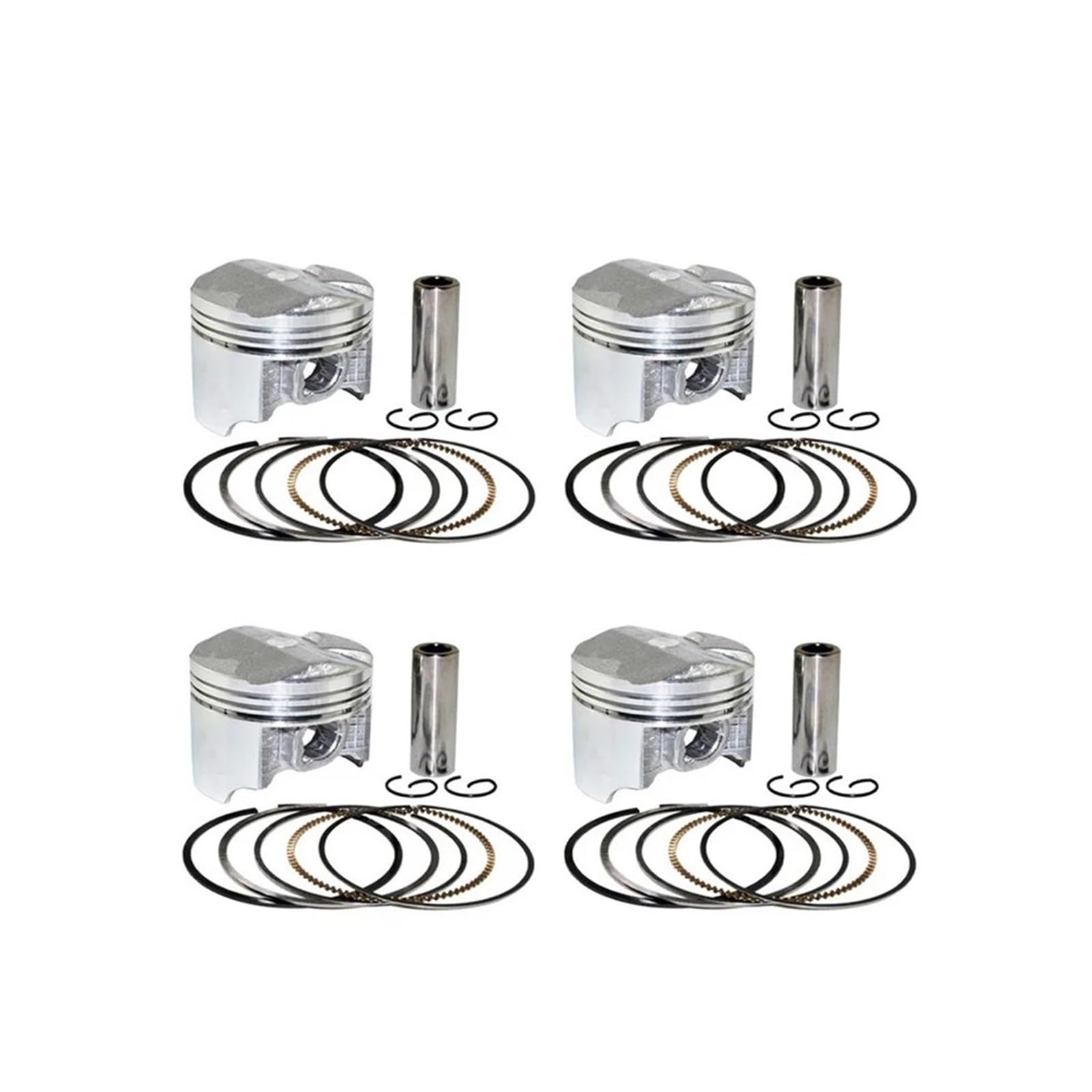 Segment de piston 55,75 mm résout perte compression CB400 - 8