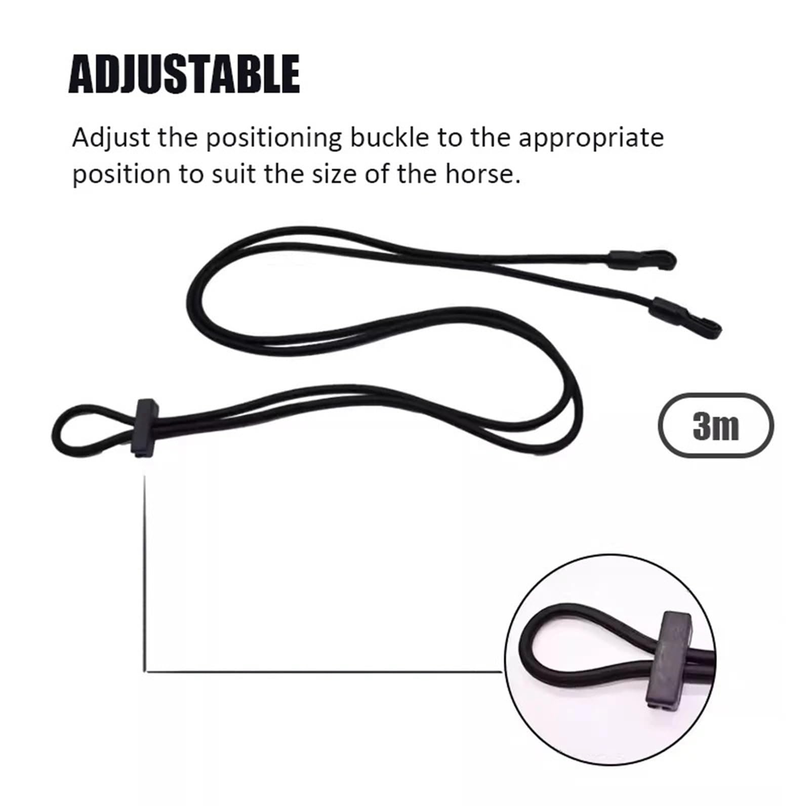 Redini regolabili for equitazione, cinghia da addestramento orientale, attrezzatura for cavalli, forniture equestri, aiuto corretto