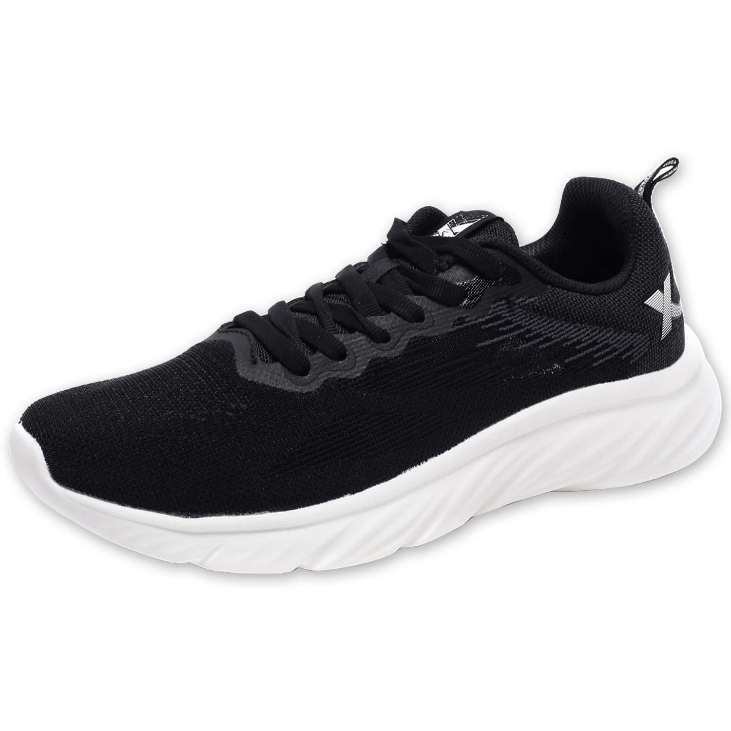 XTEP Mens Black Soft Cool Pad Insole Lightweight Running Shoes (7.5 UK) (B0BCZG7WC4) Amazon Price History, Amazon Price Tracker