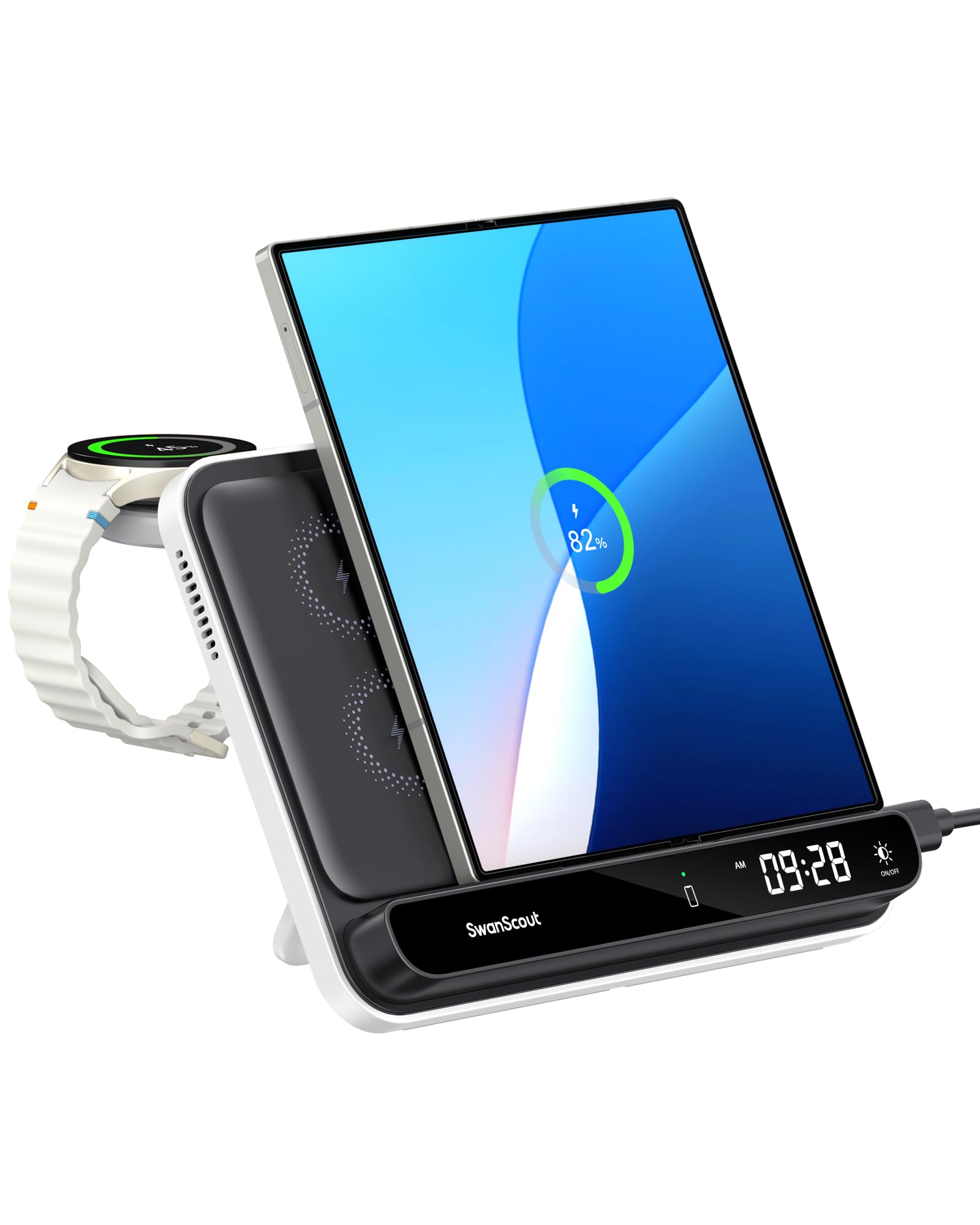 Amazon.com: Wireless Charger for Samsung Z Fold 7/S25 Ultra, 30W