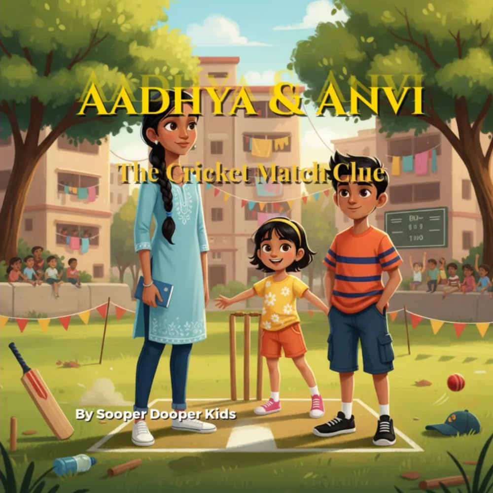 Aadhya & Avni The Cricket Match Clue: Indian Sister Detective Series (Aadhya & Avni Sister Detective Series)